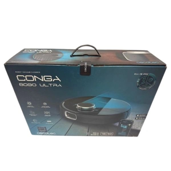Robot aspirador Conga 8090 Ultra, con embalaje original precintado, sin señales de uso.