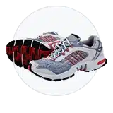 Par de zapatillas deportivas como ejemplo de zapatillas y calzado en subasta.