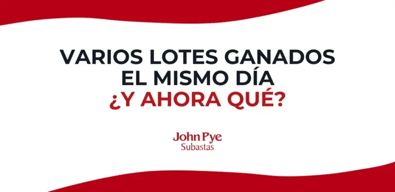 Qué pasa si ganas varios lotes en subasta online y cómo organizar pagos, facturas, envío y recogida sin confusiones