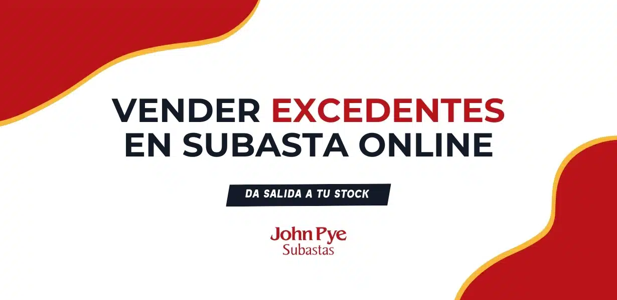 Vender excedentes de stock en subasta online para liberar espacio y dar salida profesional a inventario válido.