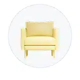 Sillones de espera en subasta online para recepción o comercio, con lotes consultables antes de pujar.