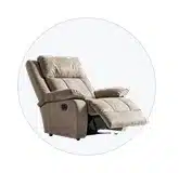 Sillones reclinables en subasta online para descanso prolongado, con ficha de lote revisable antes de pujar.