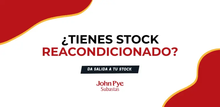 Vender producto reacondicionado en subasta online mediante lotes revisados y preparados para compradores profesionales