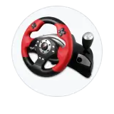 Volantes y accesorios de simulación en subasta online dentro de videoconsolas y juegos con catálogo variable.