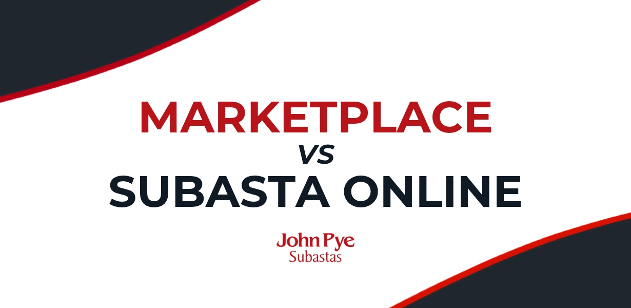 Comparativa entre subastas online o marketplace para elegir cómo comprar productos según precio, costes y condiciones.