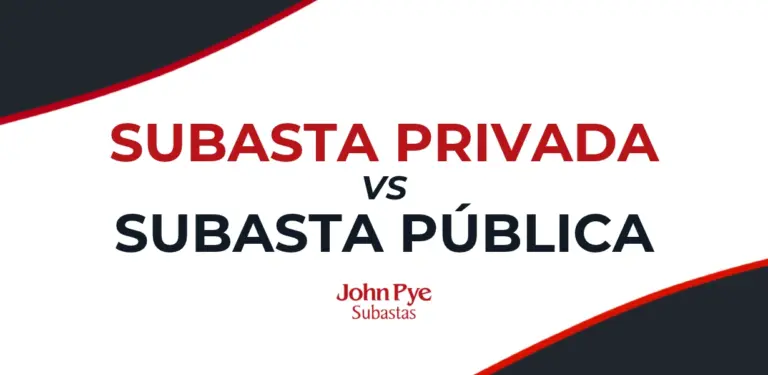 Subasta privada vs pública: diferencias en el acceso, los requisitos de participación y el funcionamiento de las pujas